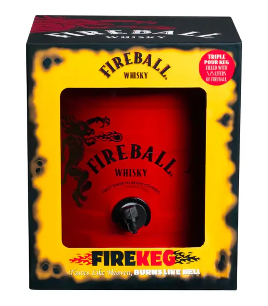 Fireball Whisky Firekeg 5.25L