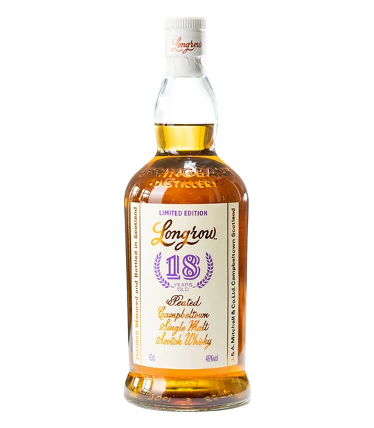 Longrow 18 Year Old Single Malt Scotch Whisky 700mL