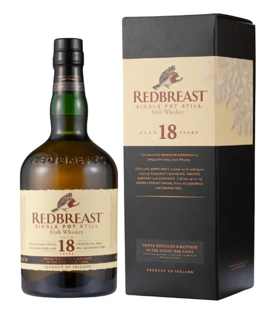 Redbreast 18 Year Old Irish Whiskey 750mL