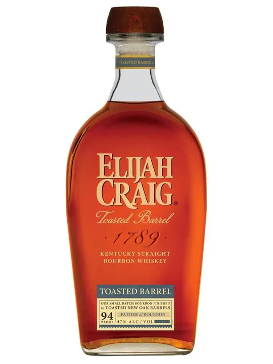 Elijah Craig Toasted Barrel Finish Bourbon Whiskey 750mL