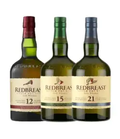 Redbreast 12, 15, 21 Year Old Irish Whiskey Bundle 750mL