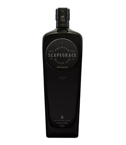 Scapegrace Premium Black Small Batch Gin 750mL