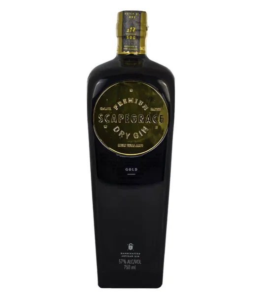 Scapegrace Premium Gold Dry Gin 750mL