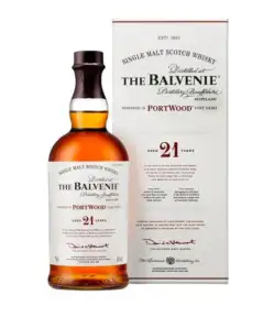 The Balvenie Port Wood Aged 21 Years Scotch Whisky 750mL