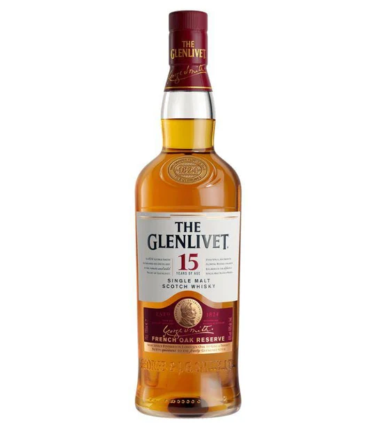 The Glenlivet 15 Year Single Malt Scotch Whiskey