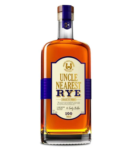 Uncle Nearest Straight Rye Whiskey 750mL