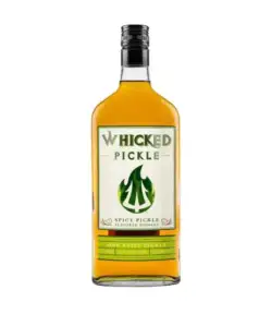 Whicked Pickle Spicy Pickle Flavored Whiskey 750mLWhicked Pickle Spicy Pickle Flavored Whiskey – 750mL  Dare to be bold with Whicked Pickle Spicy Pickle Flavored Whiskey, a 750mL spirit that turns tradition on its head with a unique, zesty twist on classic whiskey. Infused with the unmistakable flavor of spicy dill pickles, this innovative whiskey delivers a playful, daring experience that excites the palate.  Each sip bursts with tangy, savory pickle notes balanced by smooth, mellow whiskey warmth, creating a flavor that’s perfect neat, on the rocks, or as a daring base for cocktails. Ideal for adventurous whiskey drinkers, Whicked Pickle is a conversation starter at parties, gatherings, or casual sipping sessions.  Packaged in a fun, eye-catching bottle, this whiskey reflects its bold personality and adventurous spirit. Whether you’re experimenting with shots, craft cocktails, or simply enjoying its quirky charm, Whicked Pickle Spicy Pickle Flavored Whiskey is guaranteed to leave an unforgettable impression.  Whicked Pickle – 750mL: daring, flavorful, and unlike any whiskey you’ve tried before.